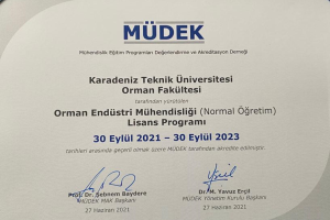 İstanbul Üniversitesi ve Karadeniz Teknik Üniversitesi MÜDEK tarafından akredite edildi